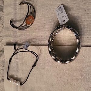NWT set of 3 bracelets